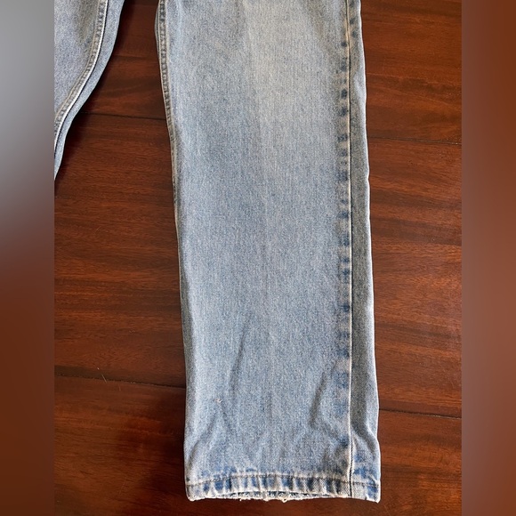 Vintage Polo Jeans Co. 90s Ralph Lauren Denim 32x32 USA Flag Embroidered - Picture 2 of 14